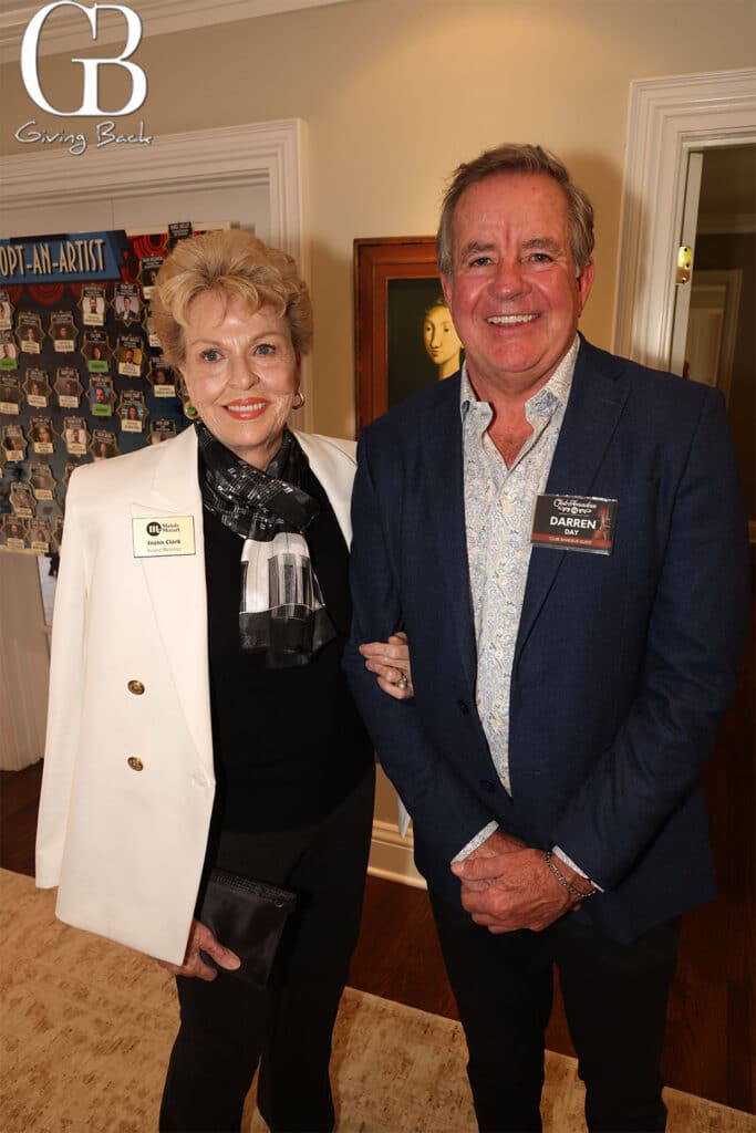 Joann Clark and Darren Day