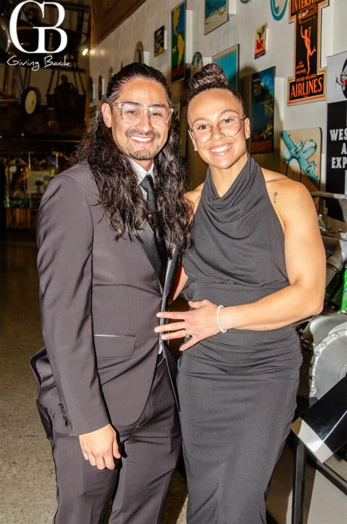 Juan Garcia and Juliette Andiarena