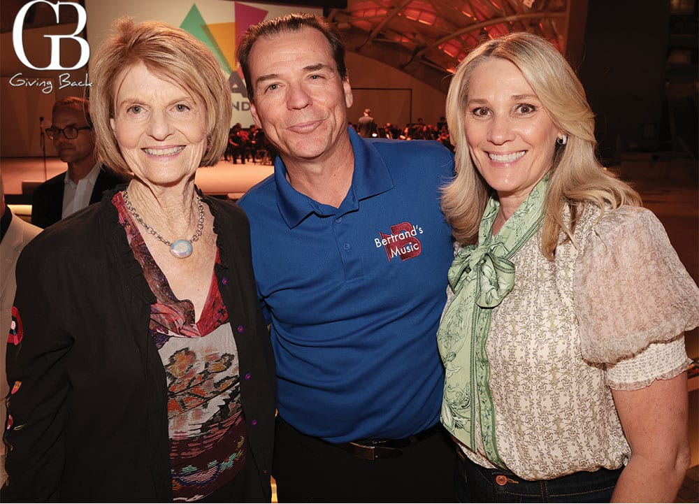 Phyllis Epstein with Jeff and Christina Bertrand