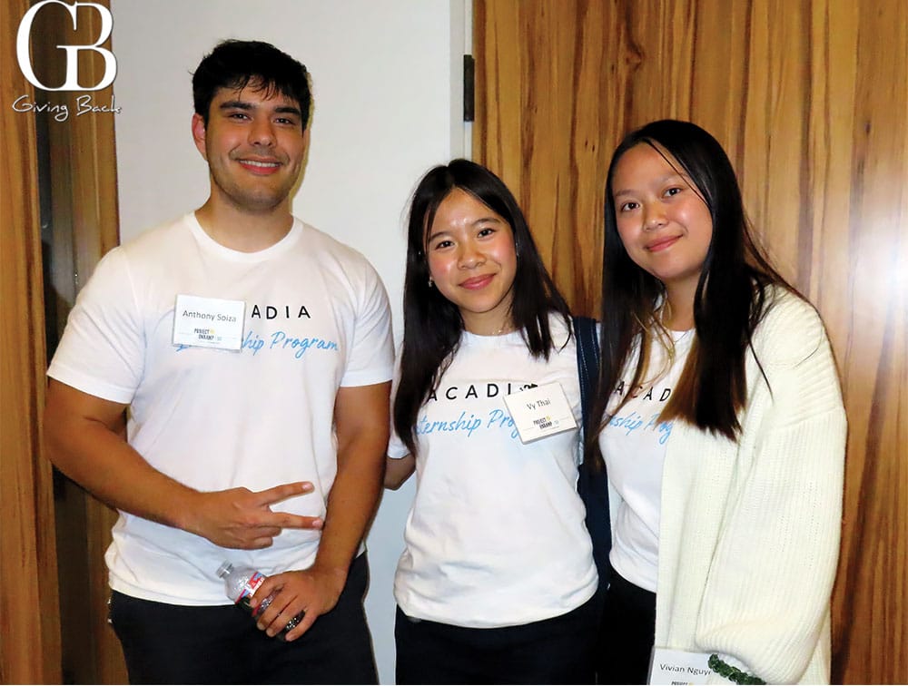Project Onramp Acadia Interns