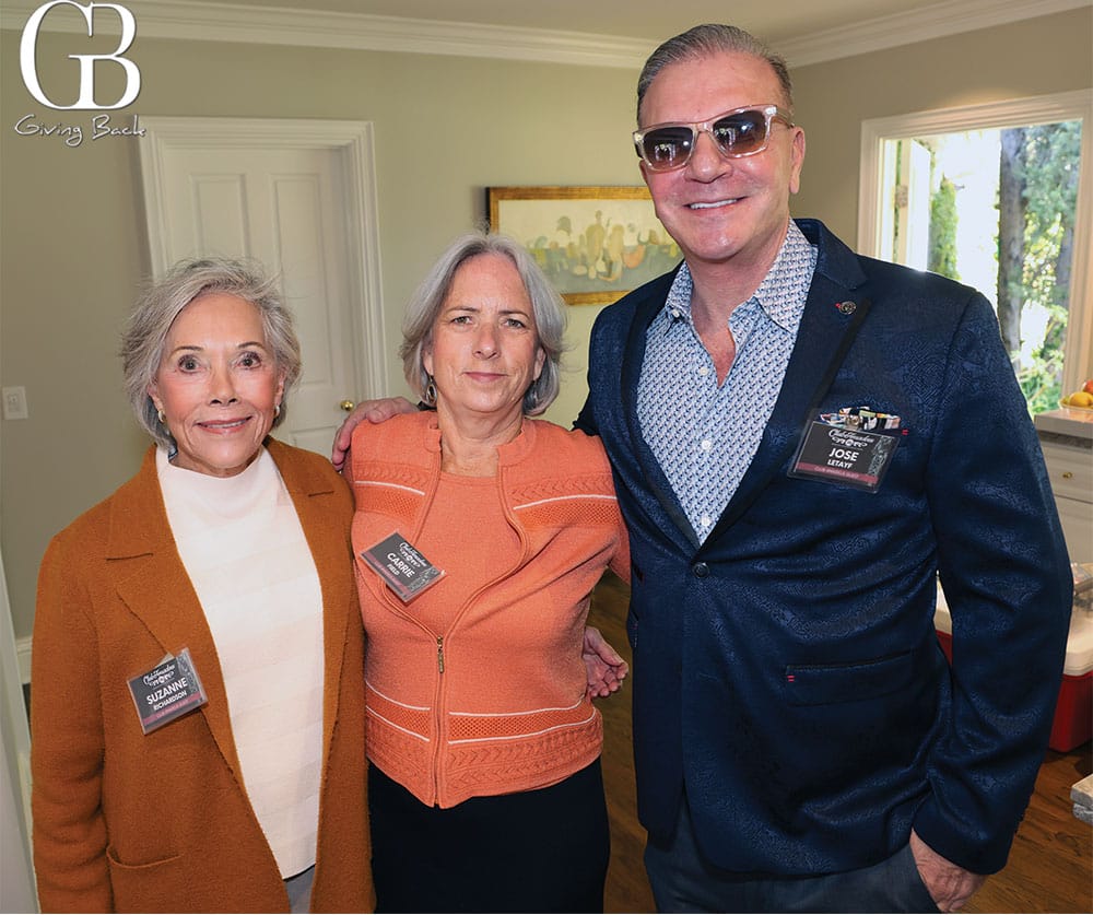 Suzanne Richardson Carrie Field and Jose Letayf