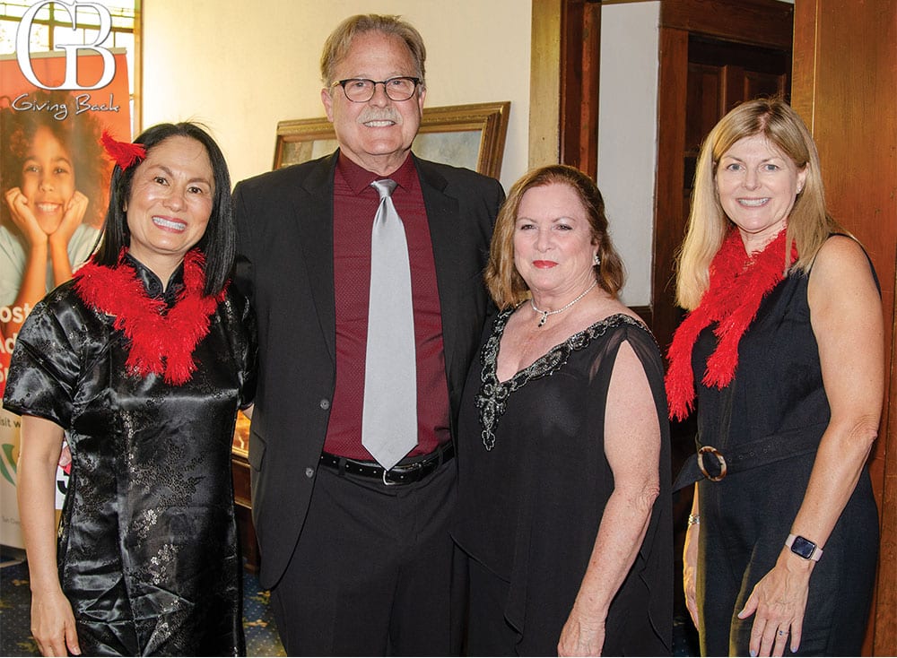 Teresa Stivers Richard and Wendy Ledford with Sue Evans