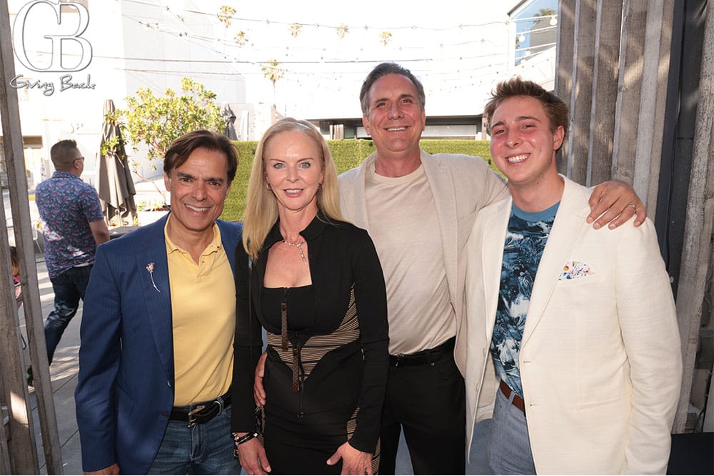 Vahid Moradi with Lisa Ben and Aaron Arnold
