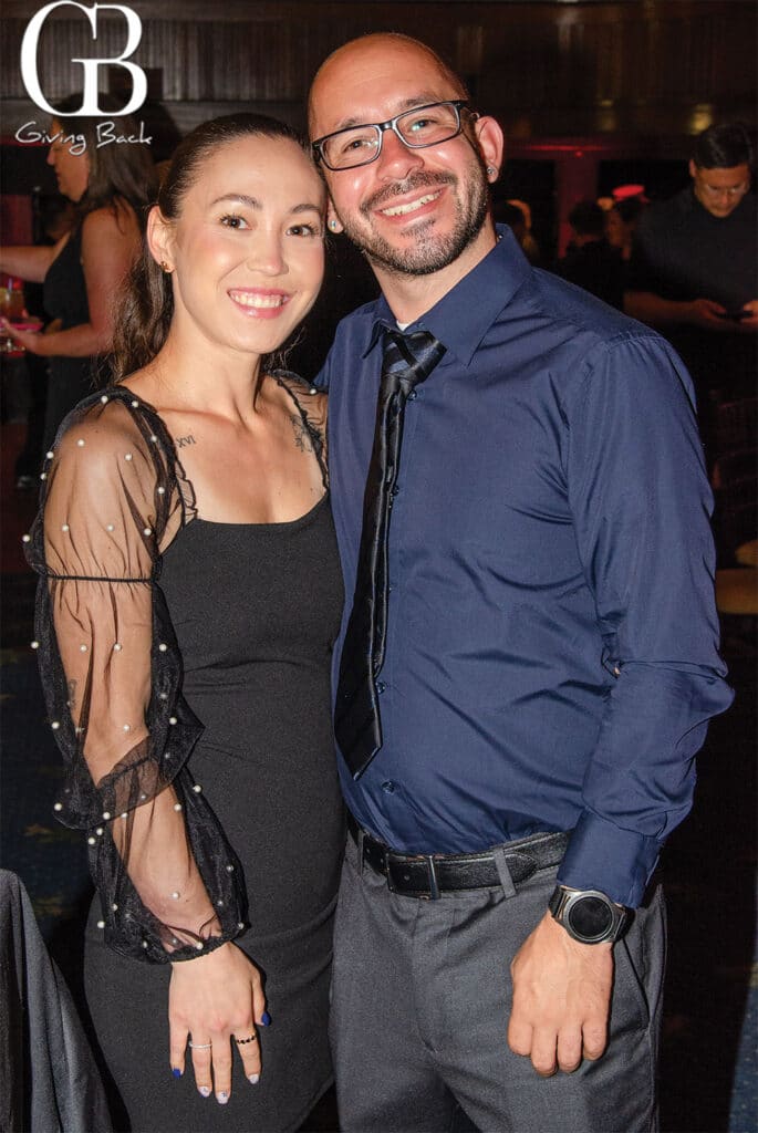 Victoria Rosete and Nicholas Delaney