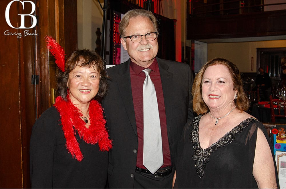 Yen Tu with Richard and Wendy Ledford