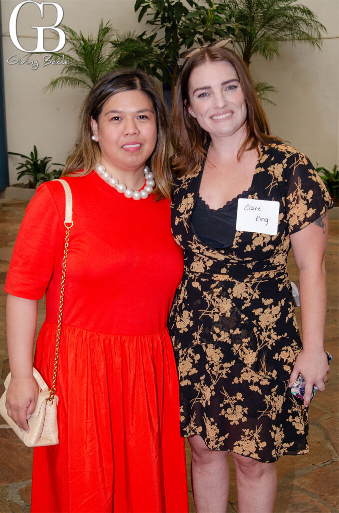 Annie Kesselhaut and Claire King