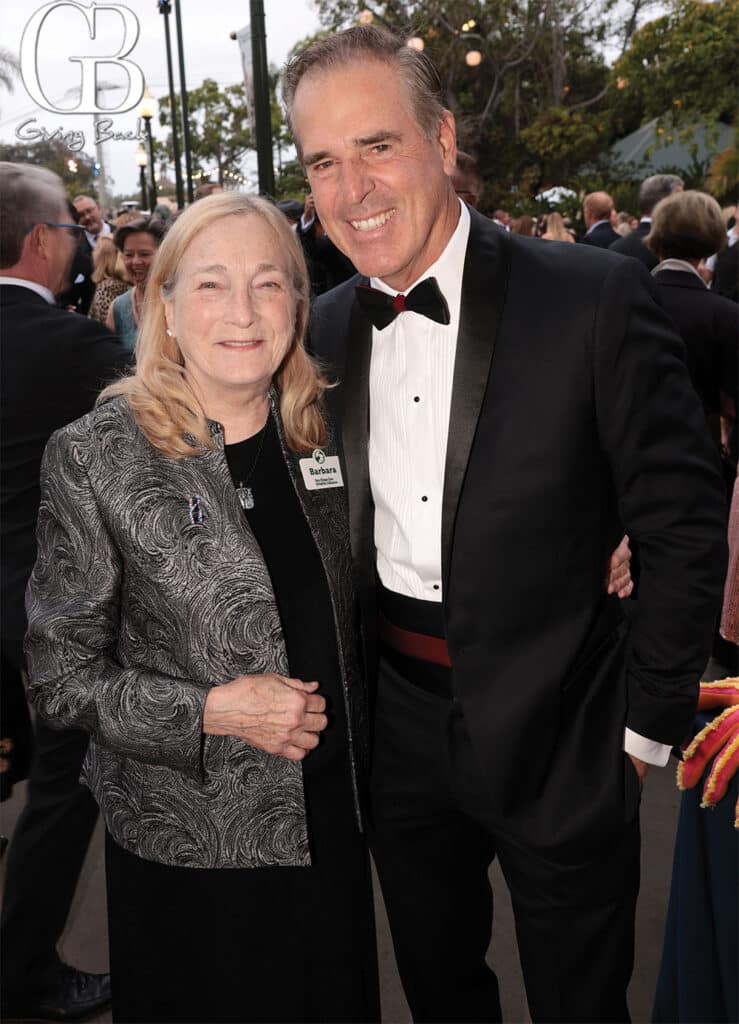 Barbara Durrant and Rolf Benirschke