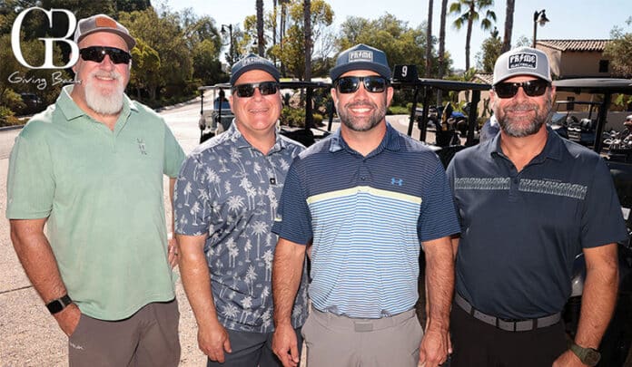 Chris Roenko, Richard King, Austin Willett and Bill Stratton