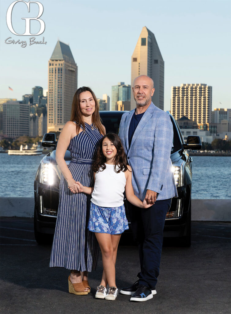 EliteEase Owners Zeynep Zeyrek and Cesur Sert with their daughter Defne