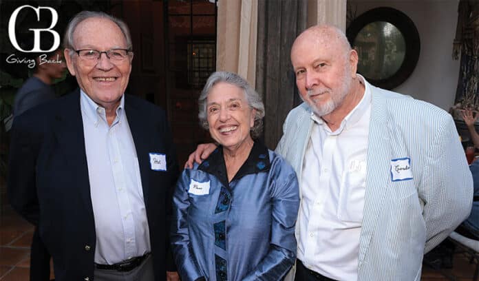 Hal and Pam Fuson with Gordon Brodfuehier