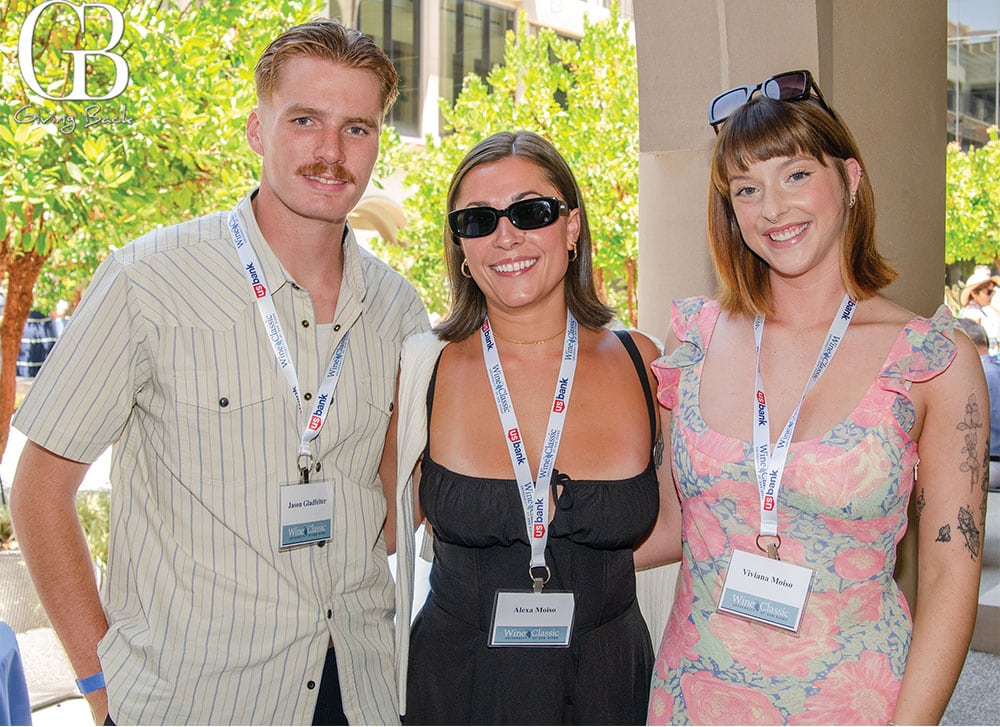 Jason Gladfelter with Alexa and Viviana Moiso