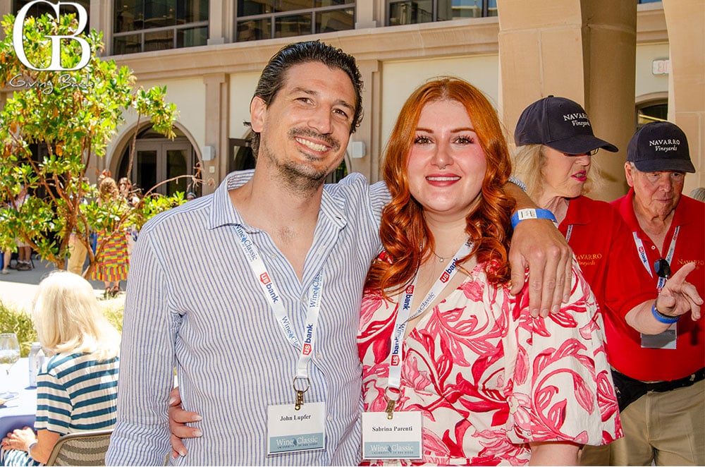 John Lupfer and Sabrina Parenti