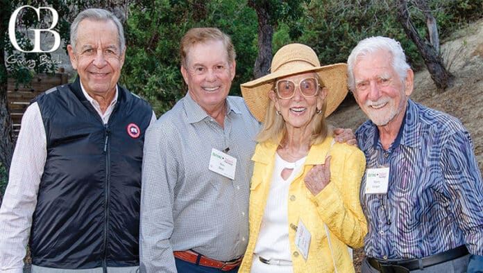 John Major, Ken Bien, Arlene Harris and Marty Cooper