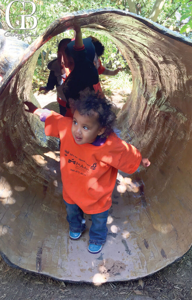 Karmen during a MAAC fieldtrip to the San Diego Zoo Safari Park