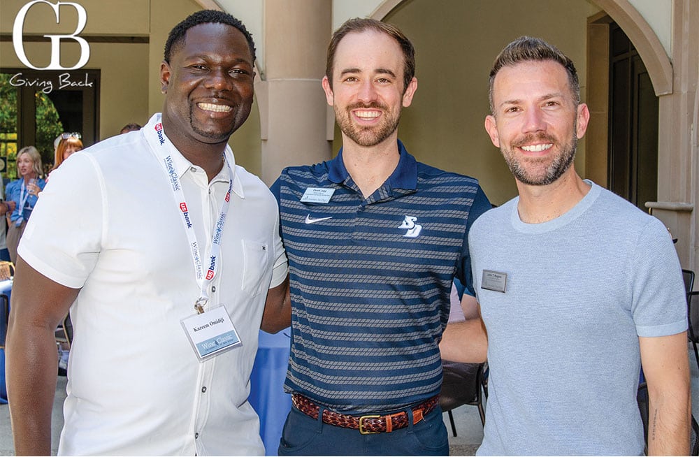 Kazeem Omidiji Derek Legg and John Rogers