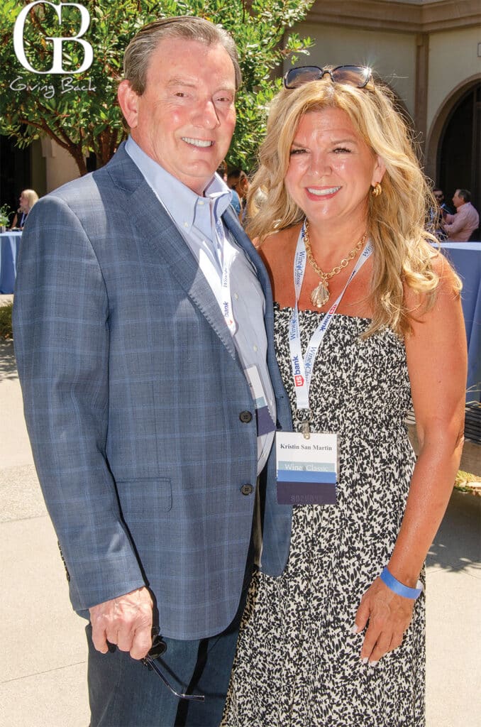Stephen King and Kristin Sanmartin