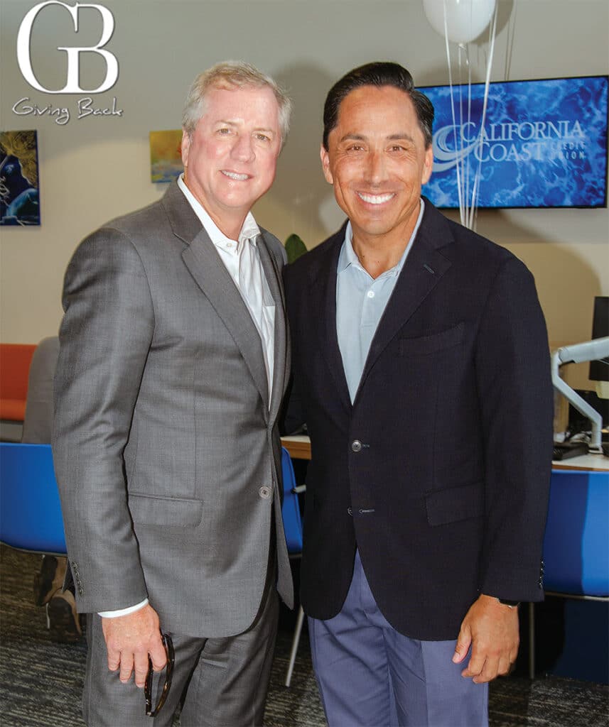 Todd Lane and Mayor Todd Gloria