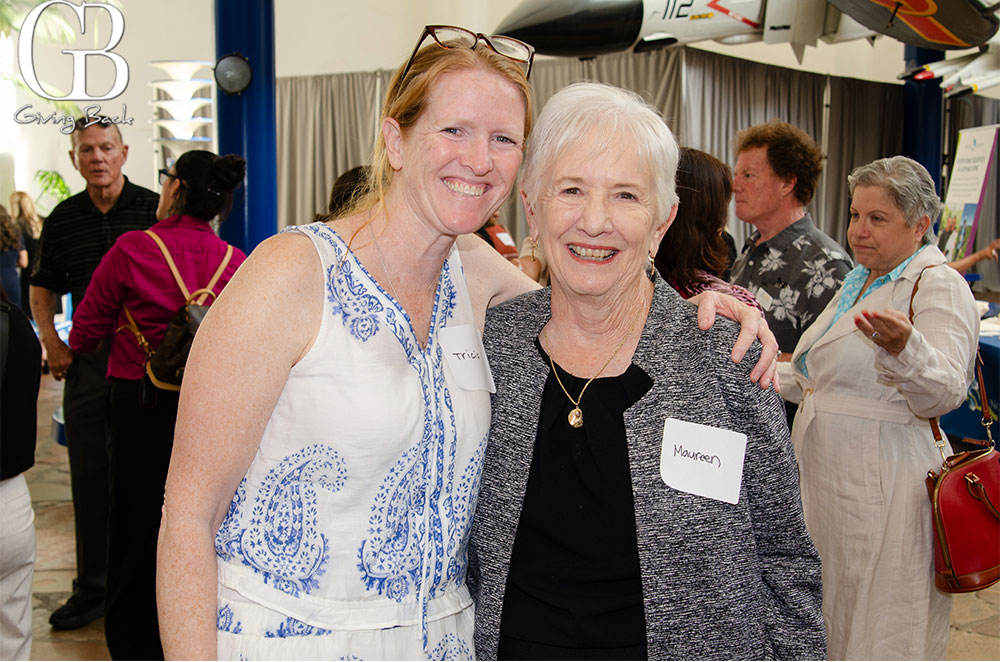 Tricia Benton and Maureen Simons