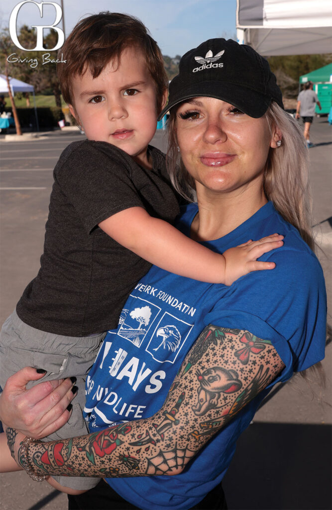 Whitney Dousette and Grayson