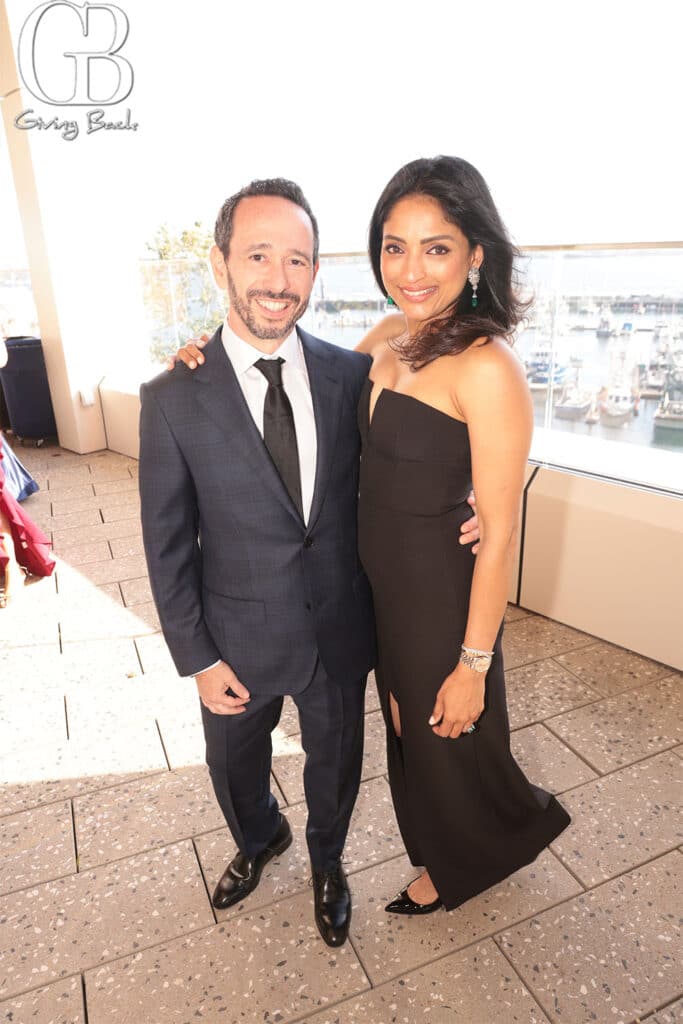 Zach Levow and Malika Pasha