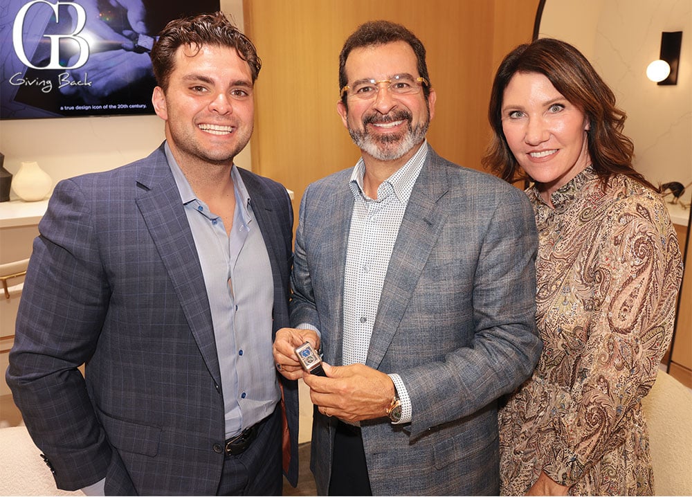Ali-Moradi-Michael-Perry-and-Marci-Taylor - GB Magazine Ali Moradi Michael Perry and Marci Taylor