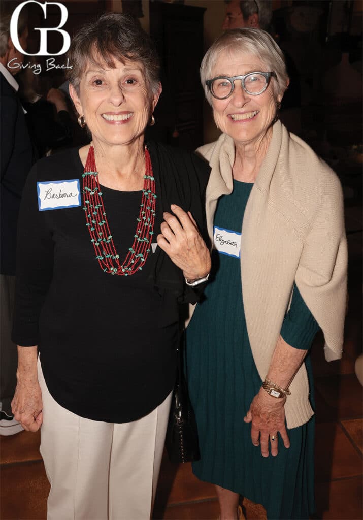 Barbara Roper and Liz Lancaster