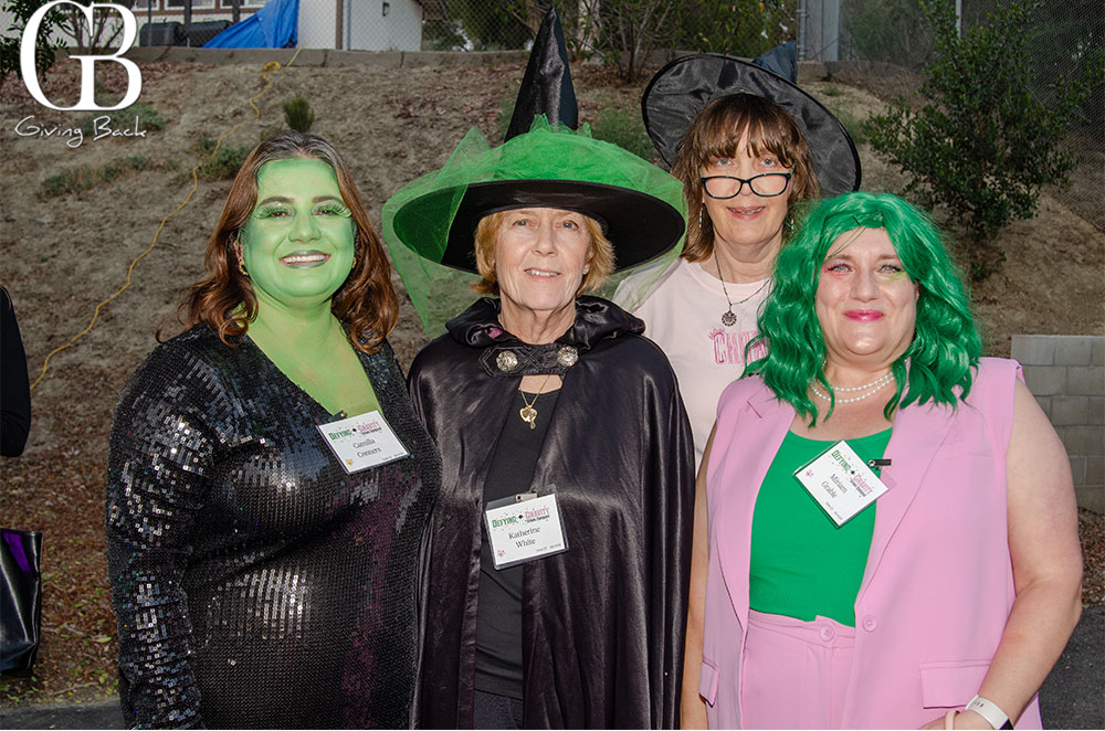 Camilla Conners Katherine White Ann Posthill and Miriam Grable