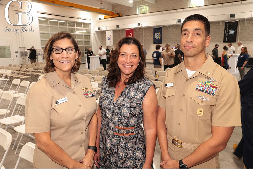 Captain Cindi Palacios Rachel Luis y Prado and Commander Adolfo Gonzalez