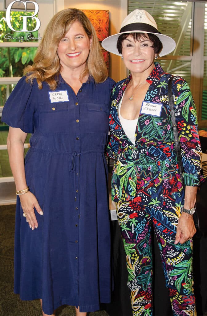 Caroline Wohl and Arlene Esgate