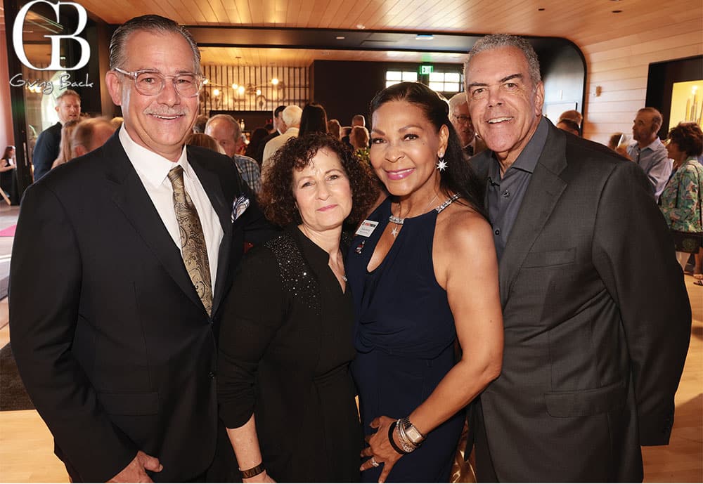 Gregg-and-Lisa-Cantor-with-Anise-and-David-Richie - GB Magazine Gregg and Lisa Cantor with Anise and David Richie