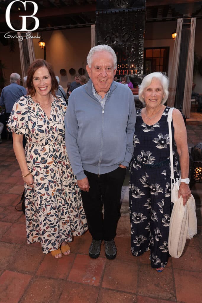 Jessica Hanson Yori with Richard and Susan Ulevitch