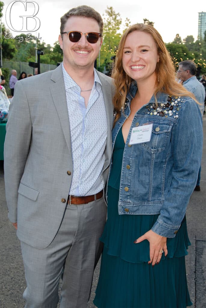 Joe Dishong and Claire Olson