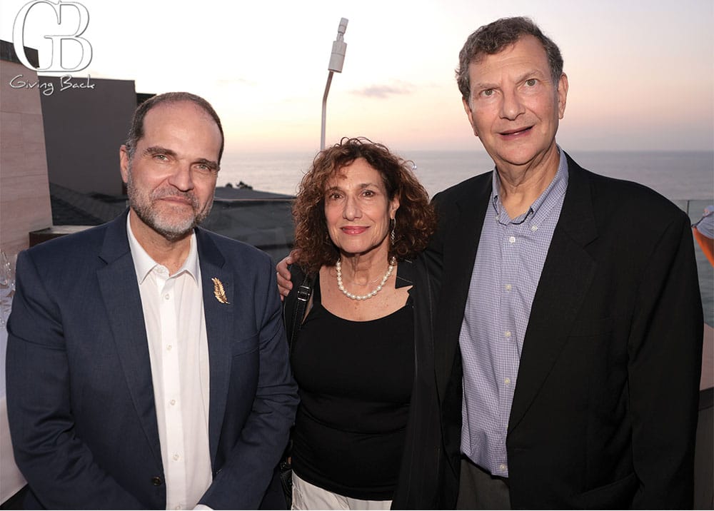 Marte-Elo-with-Rachel-and-Bob-Perlmutter - GB Magazine Marte Elo with Rachel and Bob Perlmutter
