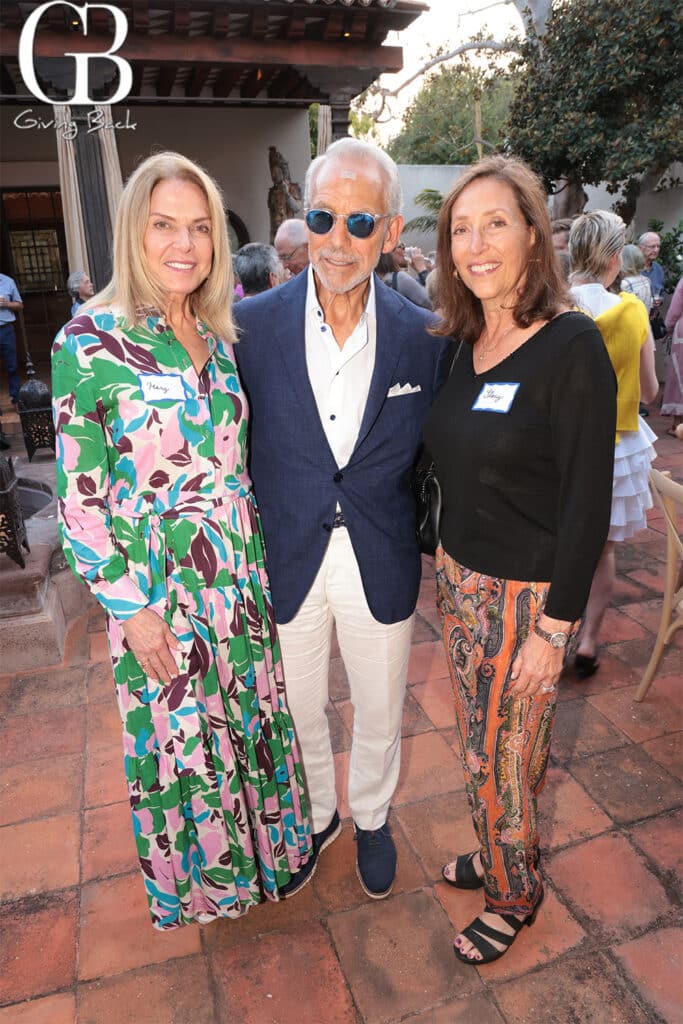 Mary Urquhart with Don and Stacy Rosemberg