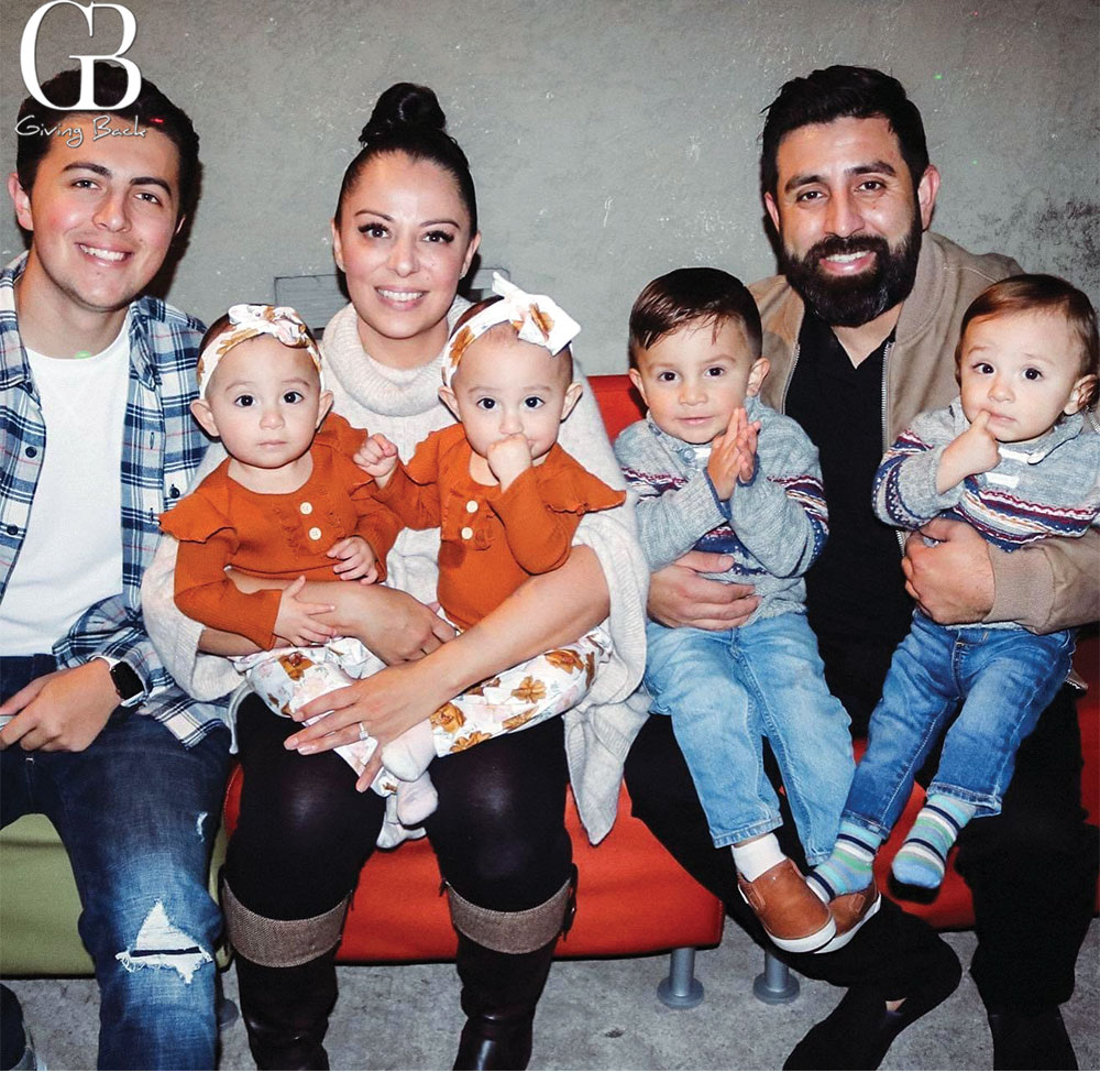 Vanessa and her family