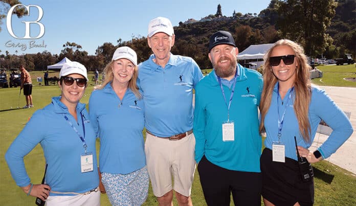 Beth and Brad Thorp with the Foundation team at their recent Par For A Purpose golf tournament