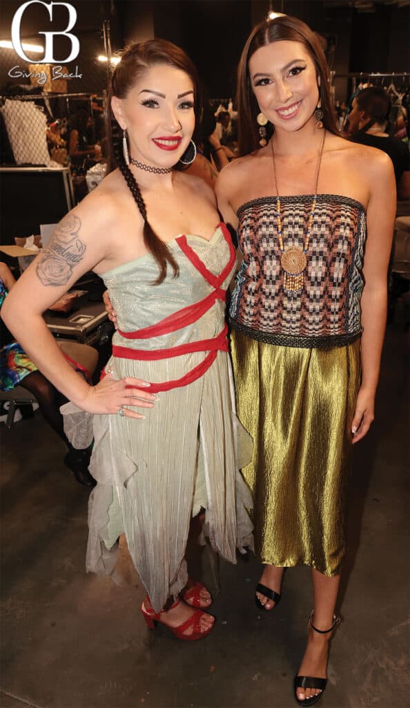 Eva Albina and Aerin Scalco