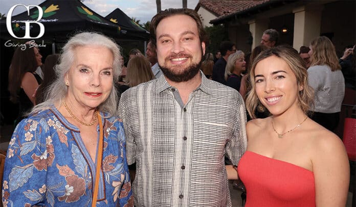 Jamie and Tyler Carr with Lexi Laidlaw