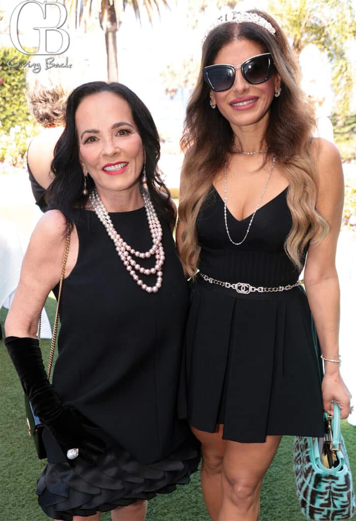 Joan Waitt and Marjan Mortazavi
