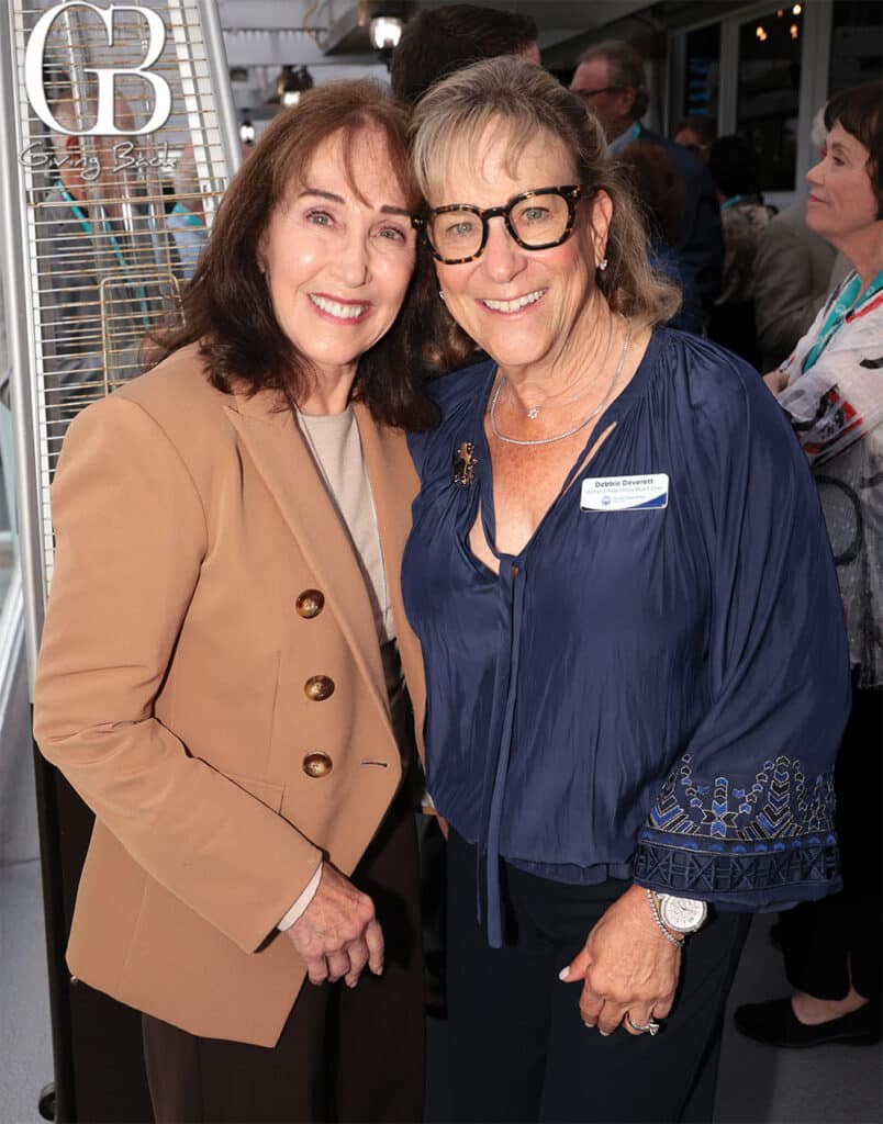Julie Dubick and Debbie Deverett