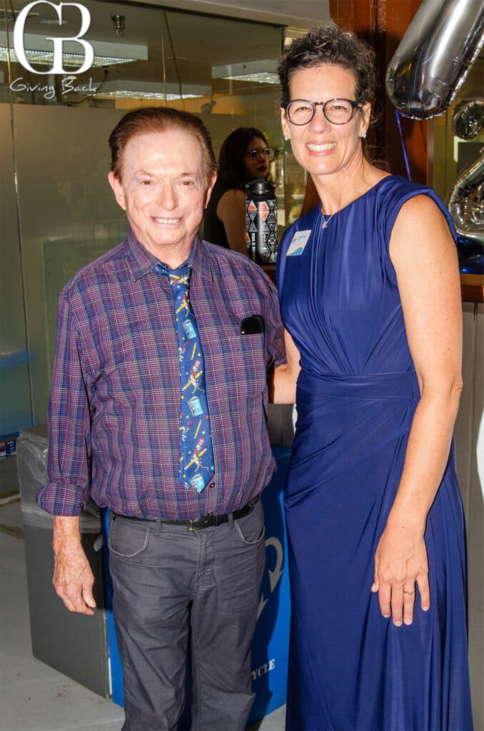 Larry Zieger and Christina Piranio