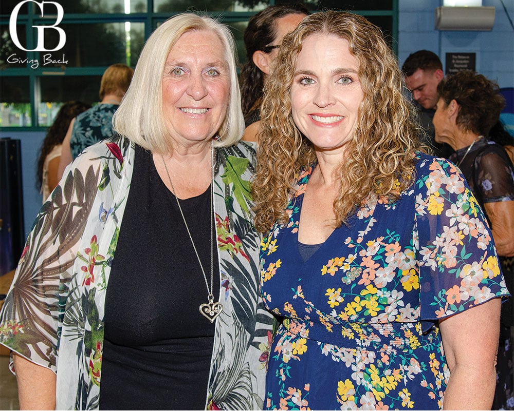 Leila Sackfield and Amanda Albury