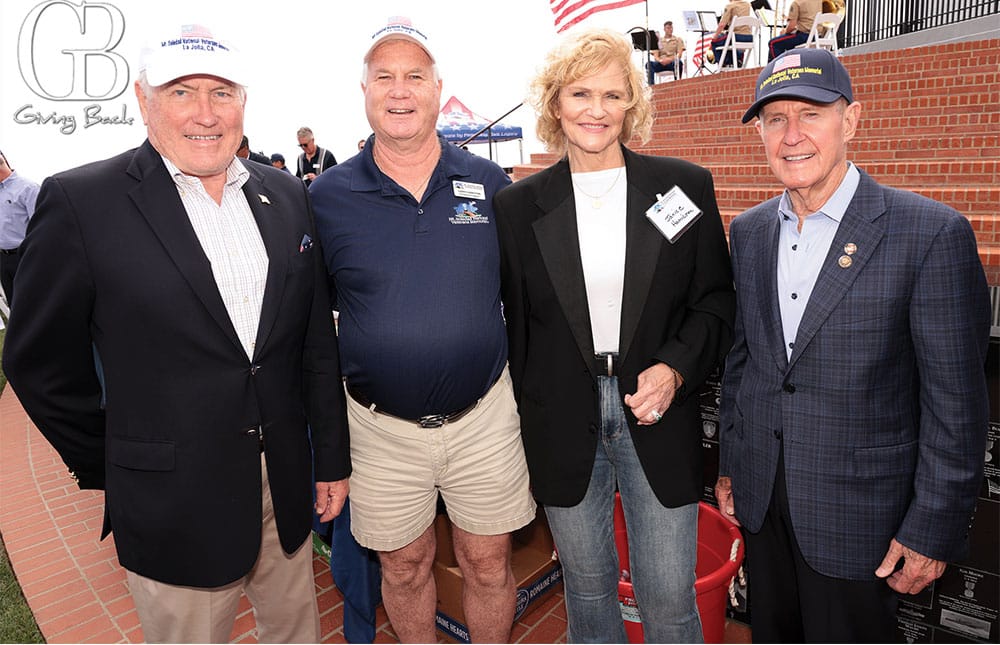 Martin Garrick Larry and Janice Hamilton with Steve Quinn