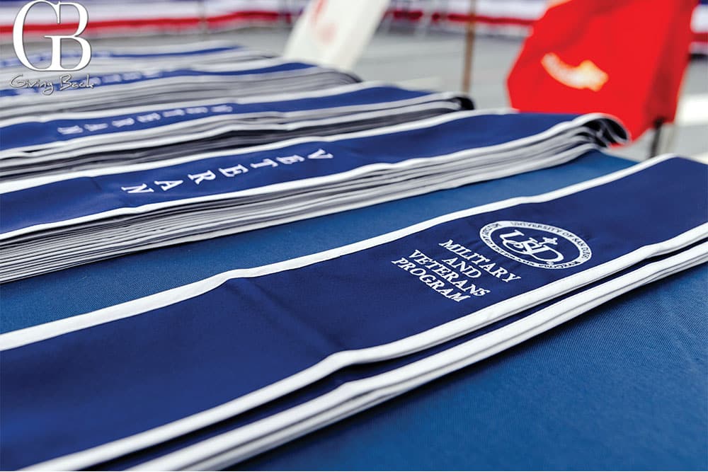 Military-and-Veteran-stoles-at-graduation - GB Magazine Military and Veteran stoles at graduation