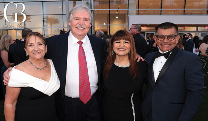 Patricia and Stephen Saunderson with Ana Melgoza and Ruben Calleros