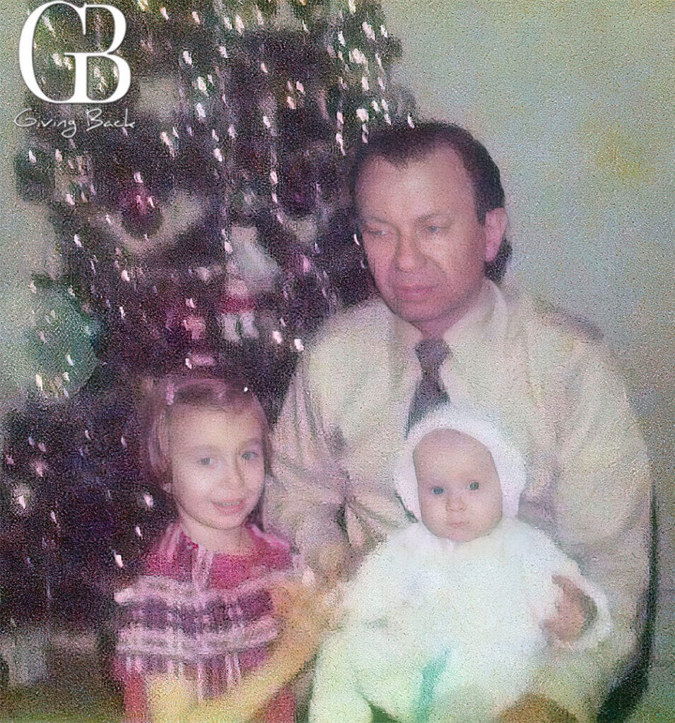 Adama Iza and Tata at Christmas