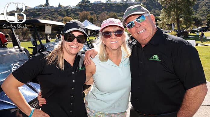 Amber Williams with Peggy and Mike Seymour