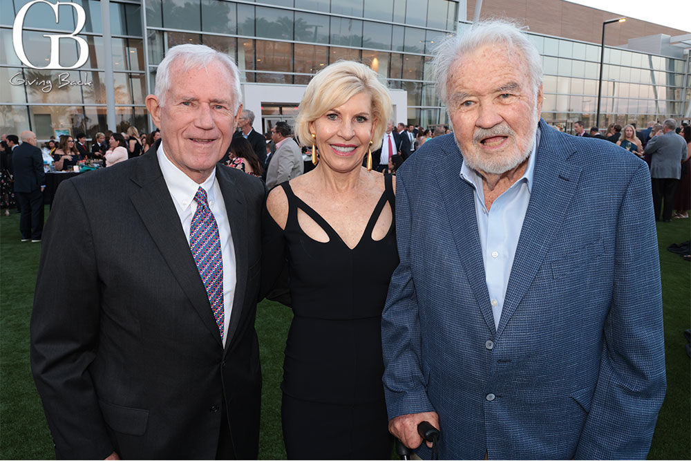 Bob and Maggie Watkins with Bud Wilson