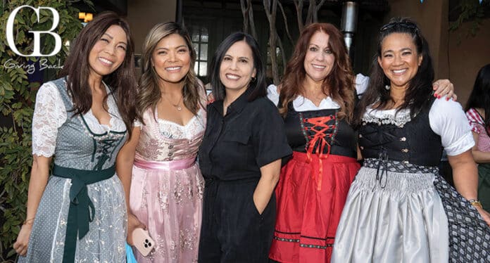 Celeste Garcia, Theresa Manalang, Anne Cabiling, Victoria Bell and Sharon Penaflor