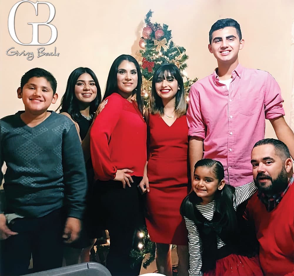 Desseray and her family